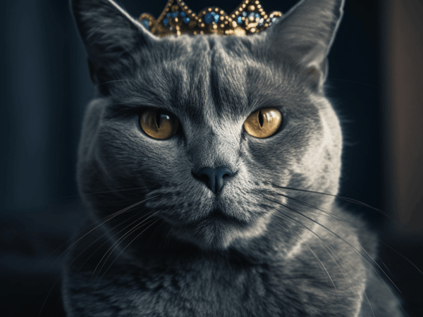 Divine Kiwi – Portrait chat anthropomorphique | Pixel Komando