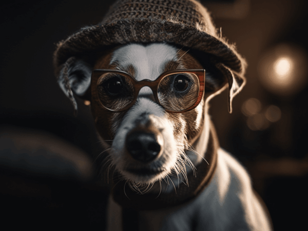 Joli Jack – Portrait chien anthropomorphique | Pixel Komando