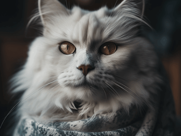 Monsieur Coon – Portrait chat anthropomorphique | Pixel Komando