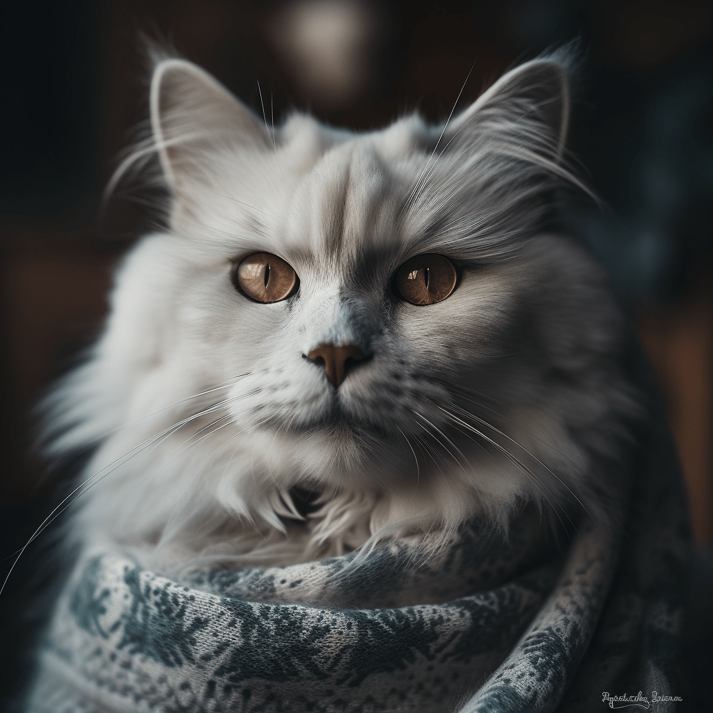 Monsieur Coon – Portrait chat anthropomorphique | Pixel Komando