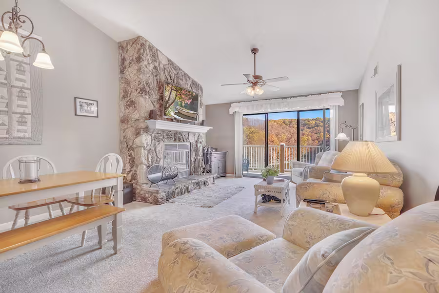 Photo immobilière avec contraste réduit et volumes moins marqués