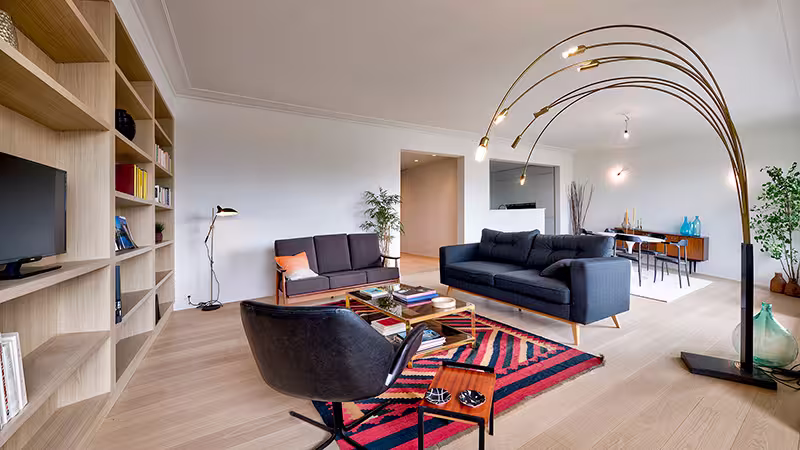 Détail d’un reportage immobilier professionnel réalisé à Uccle