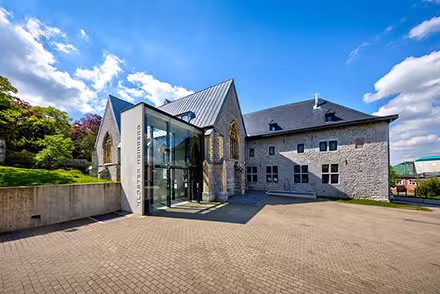Kloster Heidberg, lieu patrimonial en Wallonie, photographie Visit Wallonia par Vincent Ferooz