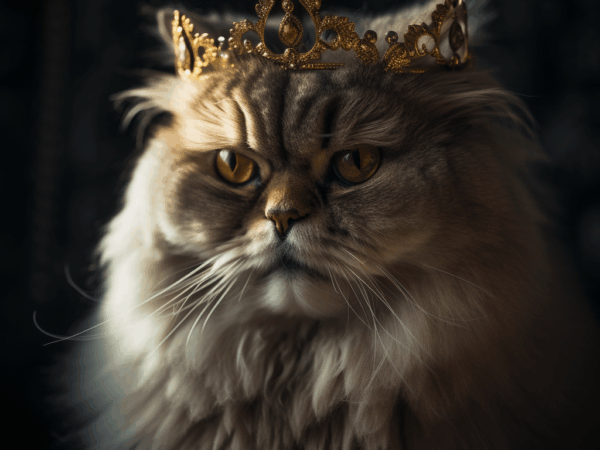 Princesse Persia – Portrait chat anthropomorphique | Pixel Komando
