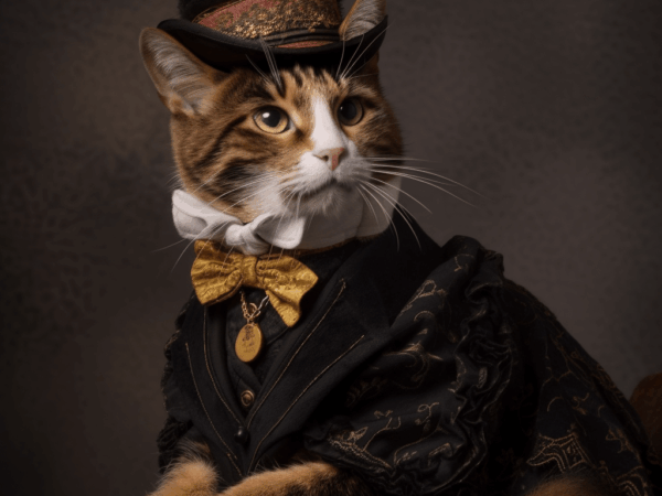 Oncle Maurice – Portrait chien anthropomorphique | Pixel Komando